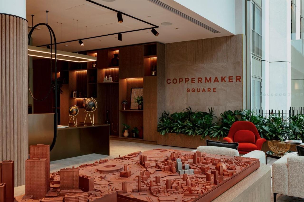 Aparthotel Coppermaker Square In Stratford London Exterior foto