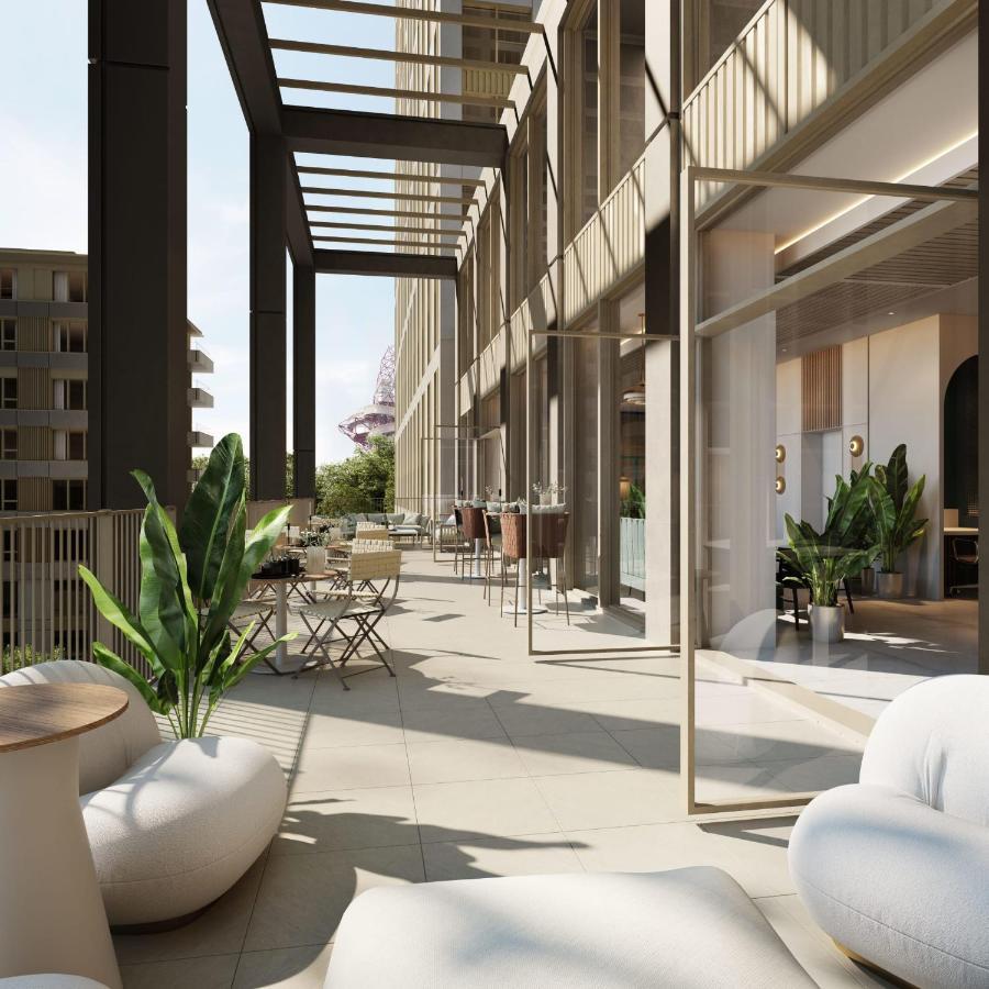 Aparthotel Coppermaker Square In Stratford London Exterior foto