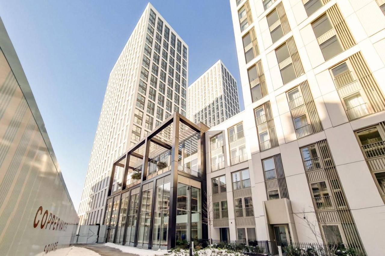 Aparthotel Coppermaker Square In Stratford London Exterior foto