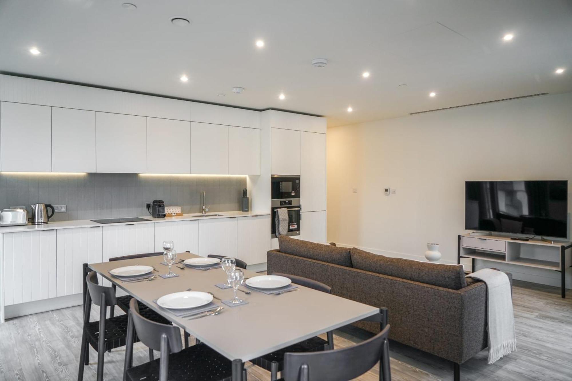 Aparthotel Coppermaker Square In Stratford London Exterior foto